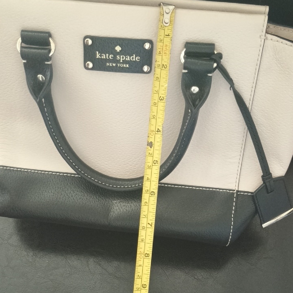 Kate Spade Black and Cream Tote with Wallet - Picture 15 of 16